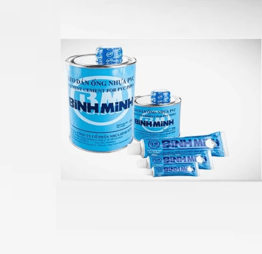 Keo Dán Ống Nhựa Bình Minh: 25g, 50g, 100g, 200g, 500g, 1Kg